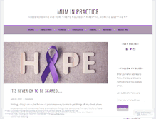 Tablet Screenshot of muminpractice.com